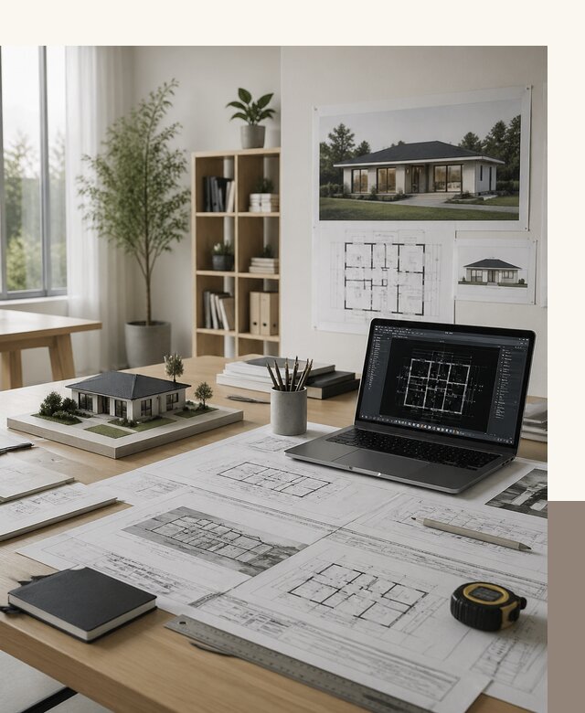 Проект одноэтажного дома с 3 спальнями под ключ в Гусе-Хрустальном